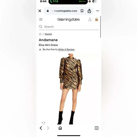 NWT mini dress 
This is the cutest dress. Very nice material. Sold out online. - Picture 4 of 10